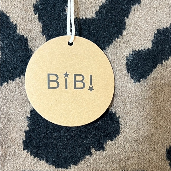 BiBi Brown and Black Leopard Print Sweater - Picture 3 of 6